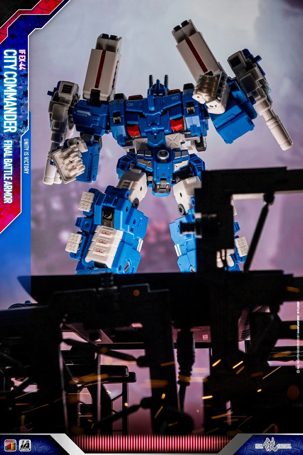 Iron Factory IF-EX44 City Commander Toy Photography Images